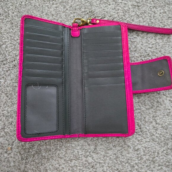 Fossil Leather Wallet | Classic & Beautiful | Pink /Women’s / Lightly Loved - Picture 4 of 4